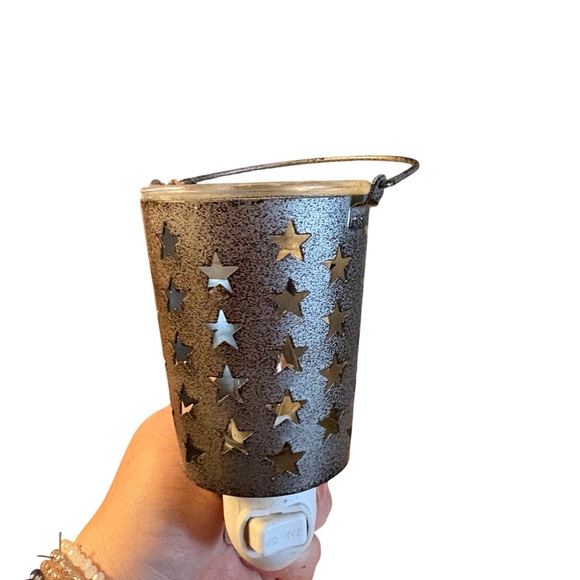 Vintage Scentsy Beautiful Black Starry Night Plug-in Wax Warmer! Like new! - Picture 2 of 2